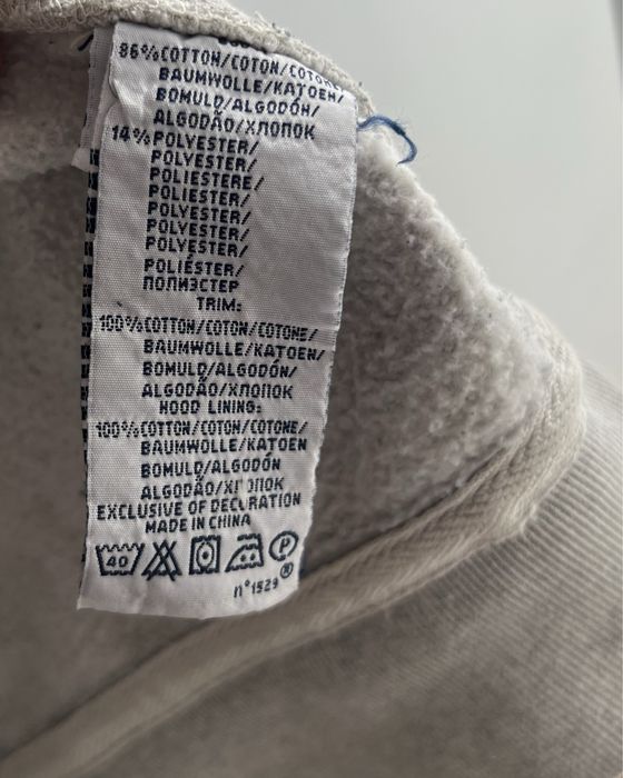 Szara bluza z kapturem Polo Ralph Lauren Zip-up Hoodie