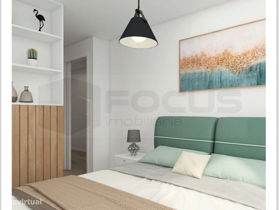 Novo apartamento T2 Duplex, Condominio fechado, zona histórica de A...