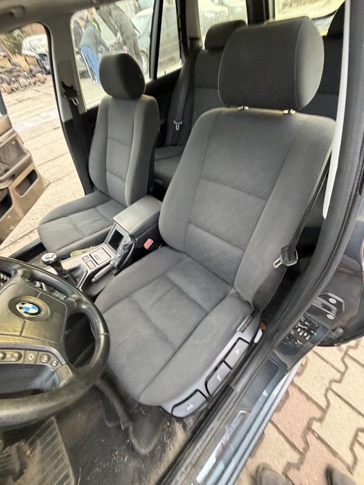 BMW E39 Lift Fotele tapicerka komplet przód tył lewe prawe kombi