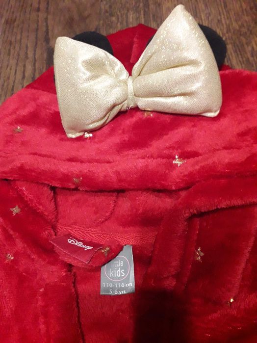 Szlafroki z Myszką Miki, myszką Minnie i kaczką Daisy r. 110 - 116