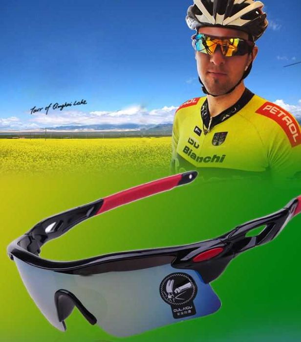 Окуляри Oakley спортивні велосипедні сонцезахисні, велоокуляри для велосипеда бігу, очки чоловічі жіночі, 4 кольори, нові