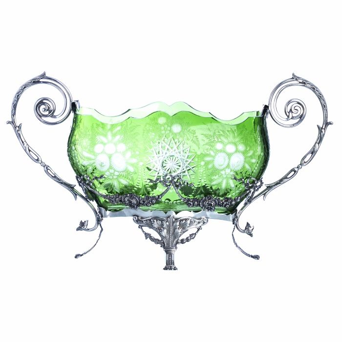 Tabuleiro de gradinha antigo em prata