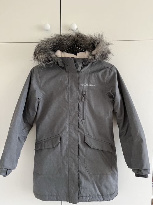 Парка зимова для дівчинка, Columbia, розмір S, на 7-8 років