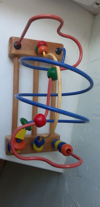 Дерев'яний лабіринт,розвиваюча іграшка для мілкої моторики