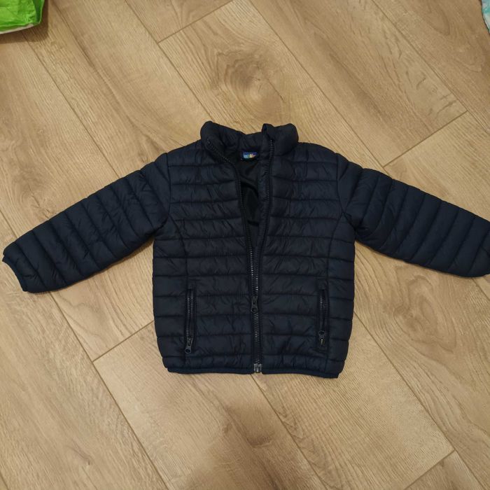 Kurtka pikowana granatowa 92 przejściowa jesienna wiosenna