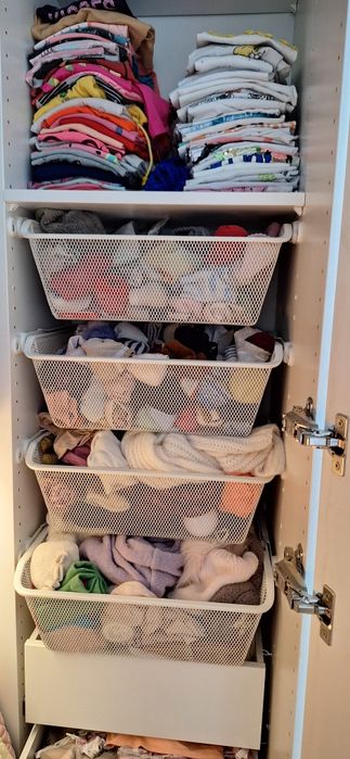 Wyprawka, paka ubrań dla dziewczynki, chłopca rozmiar 56-62