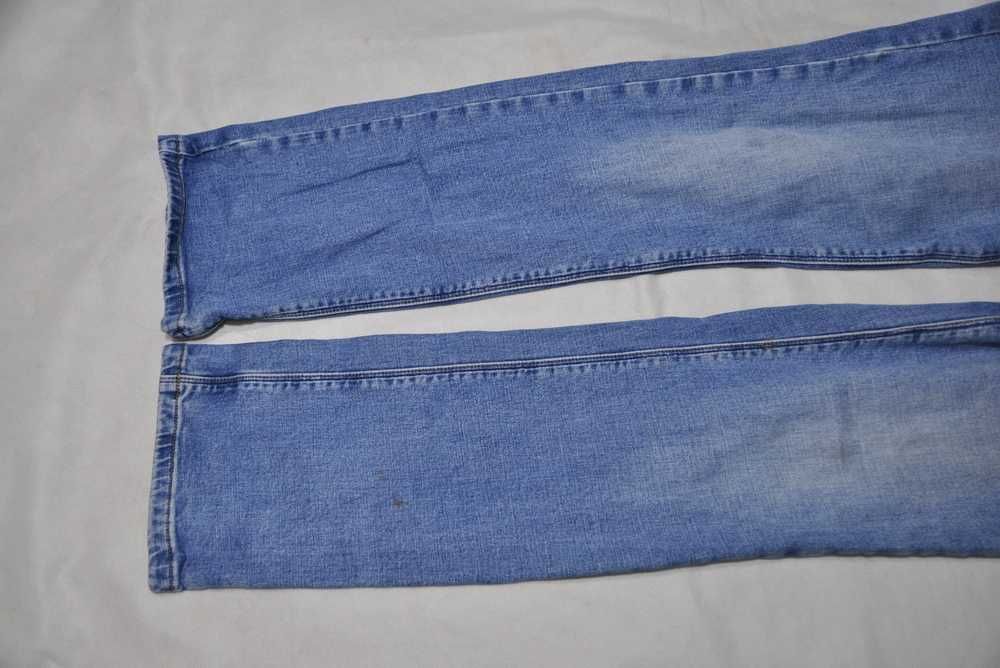 DIESEL STRAIGHT L 88cm 34/32 męskie spodnie jeansowe stretch s7v