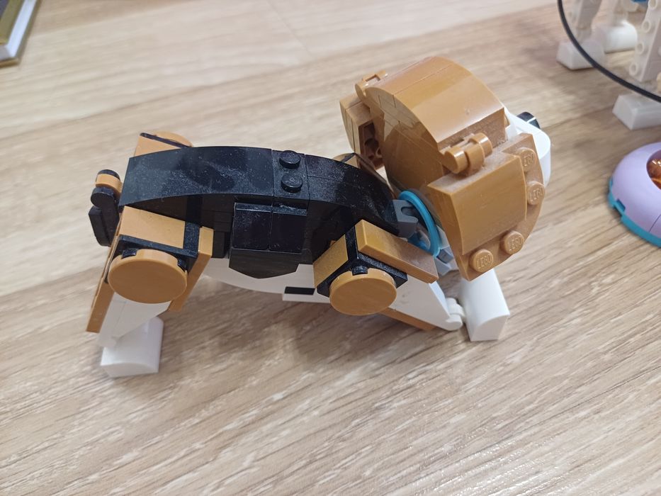 Lego creator zestaw klocków piesek Lego 3w1 urocze psy, pieski, króliczek