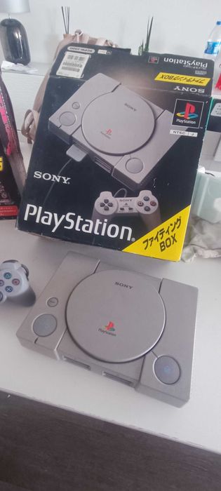 PlayStation 1 + tapete dance revolução