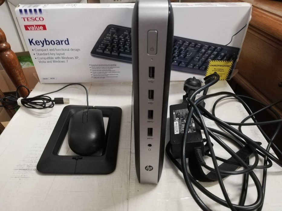 Komputer HP T630 AMD 4x2GHz 16GB RAM/512GB SSD