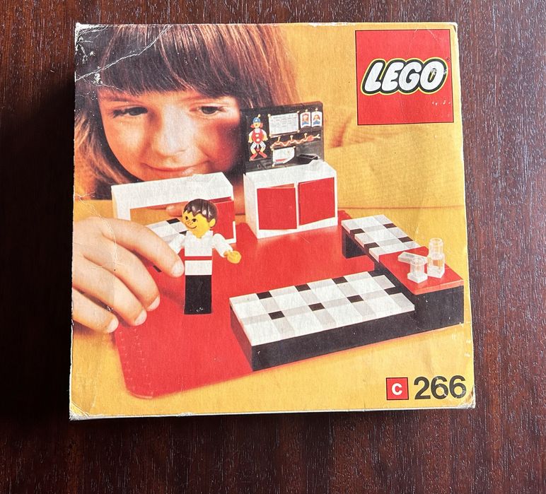 Lego 266 Set Quarto criança vintage anos 70