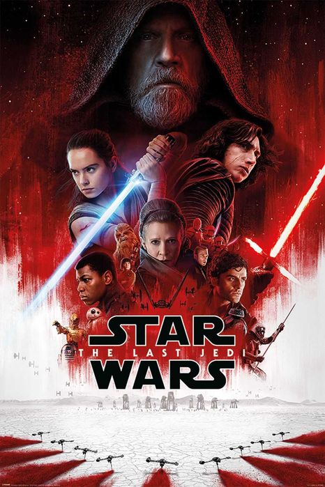 Star Wars The Last Jedi Plakat filmowy 61x91,5cm