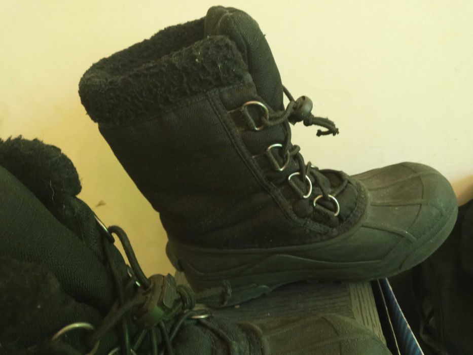Czarne buty Sorel r 34 21 cm