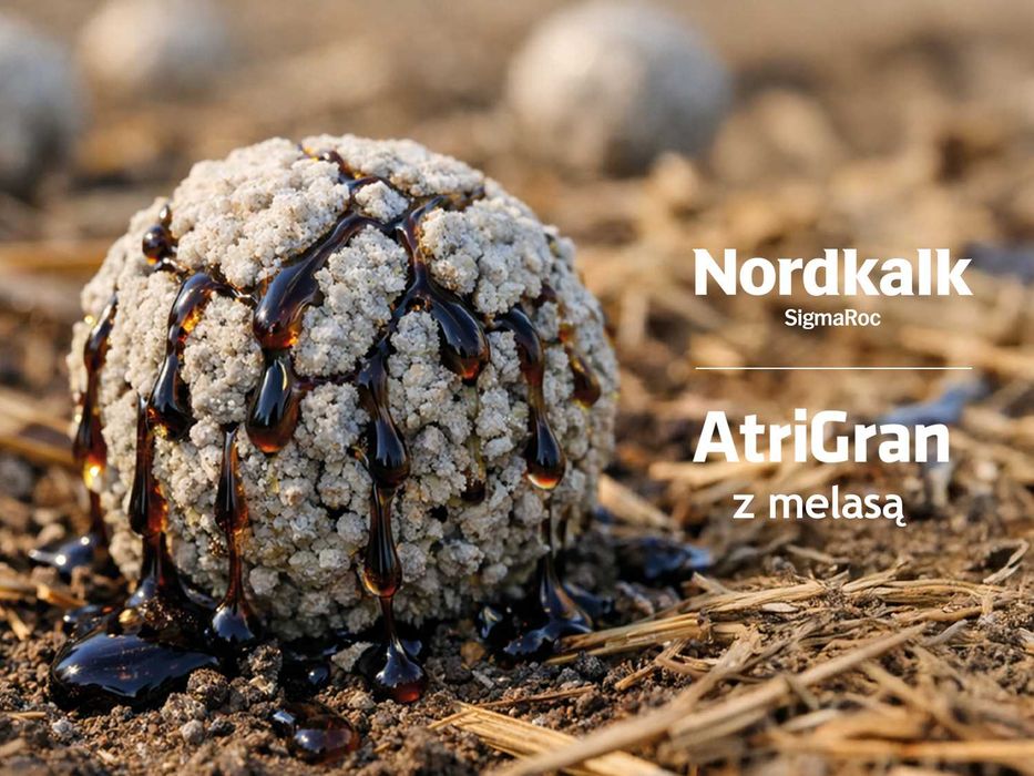 AtriGran- wapno granulowane-nawóz. Produkt polski, bezpośrednio od producenta