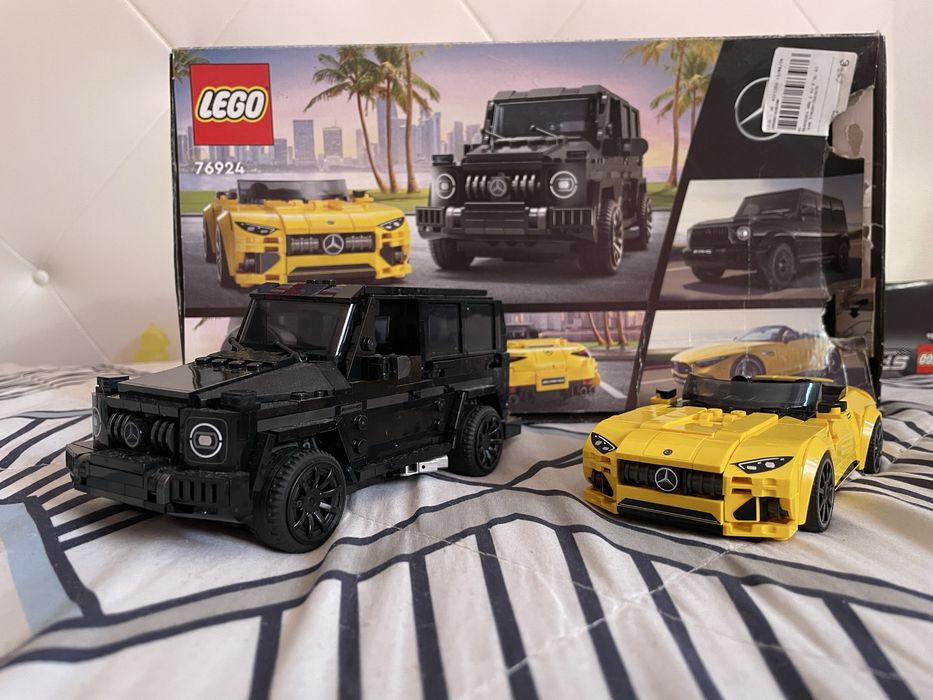 Legos da velocidade furiosa, mercedes, ferrari, mustang e camaro