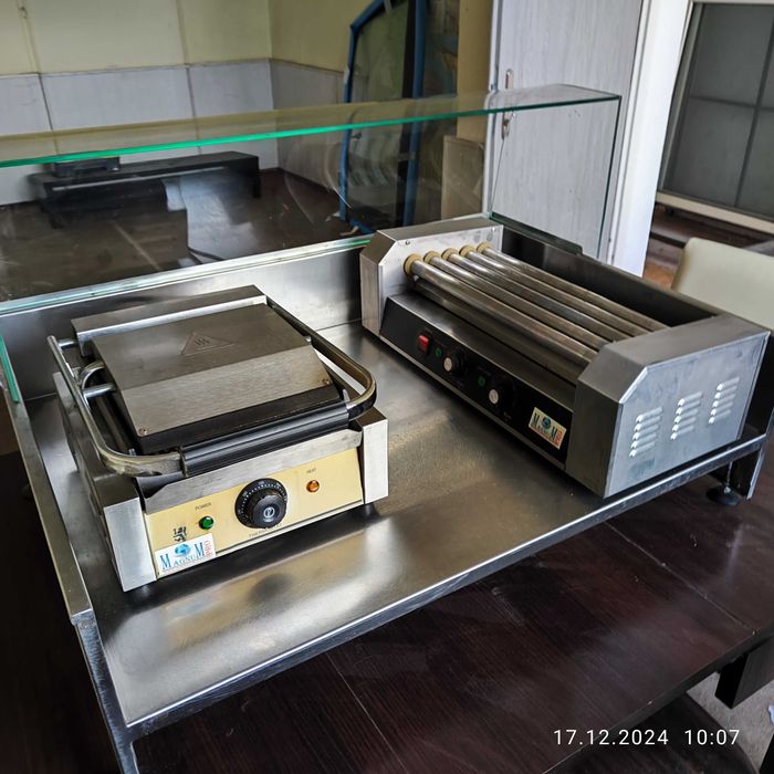 Opiekacz Hot Dog Kanapki  zestaw hamburgery