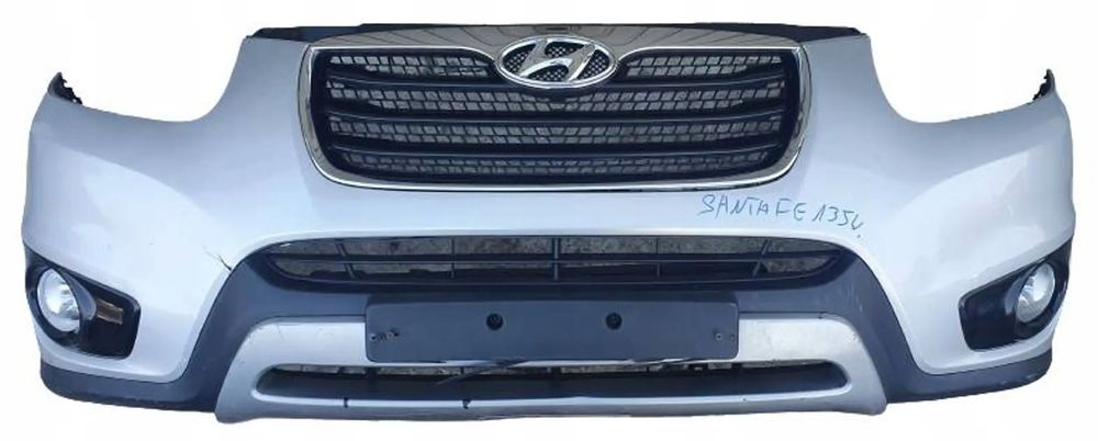 Hyundai Santa Fe 2 Ii Lift 09-12 Zderzak Przedni Przód $