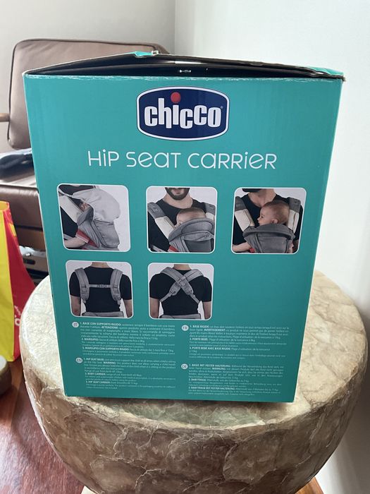 Marsúpio Chicco Hip Seat Carrier 3 em 1 — NOVO, nunca usado!