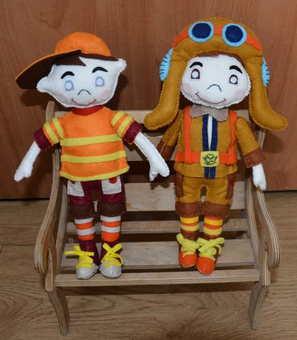 Кукутики  іграшки з фетру