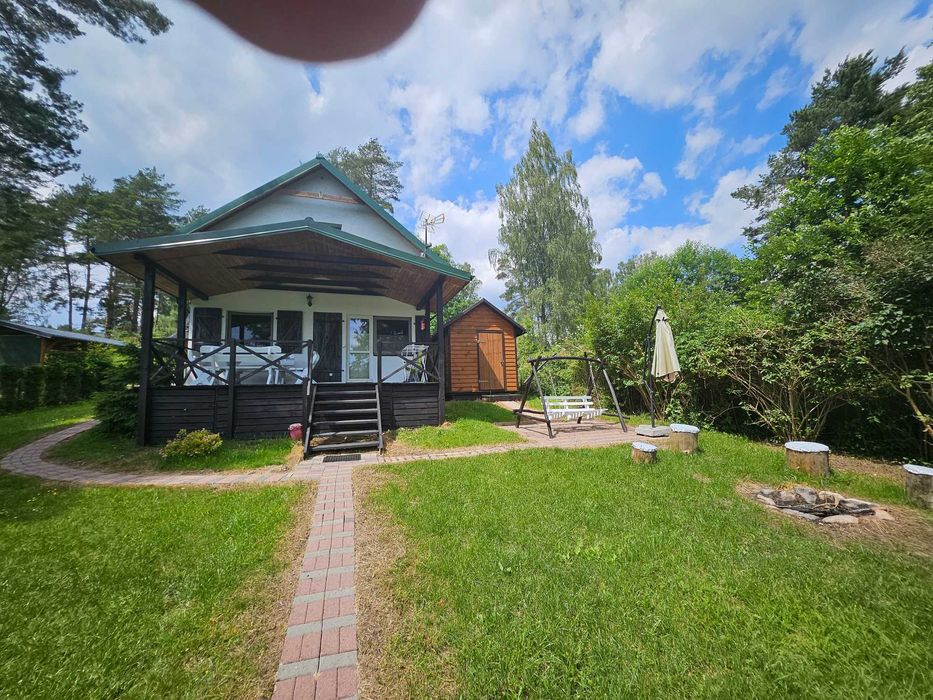 Domek całoroczny nad jeziorem Porost