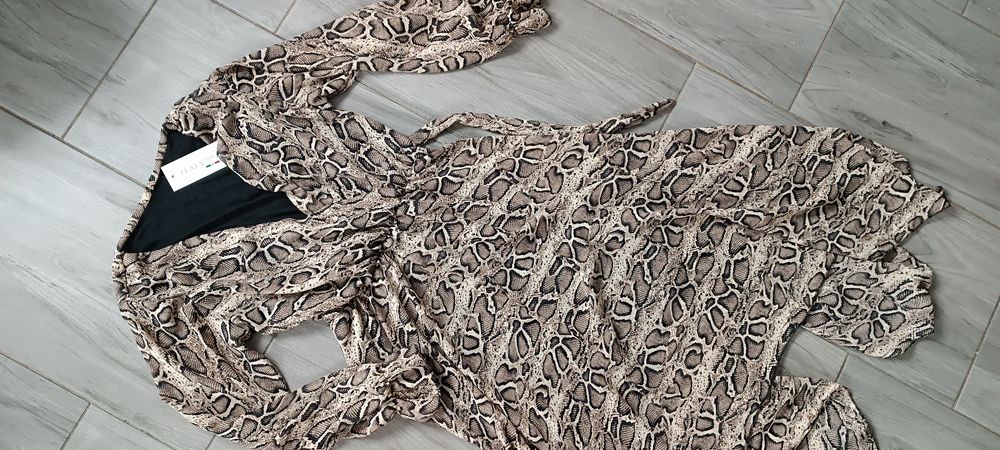 Sukienka MIDI mgiełka długa  Nowa