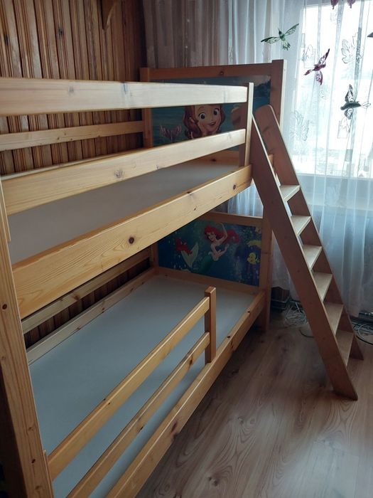 Łóżko piętrowe dla dziewczynek