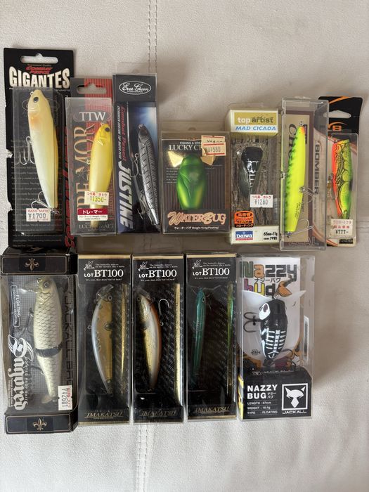 Японські воблери Megabass,OSP,Jackall,Daiwa ,lacky craft