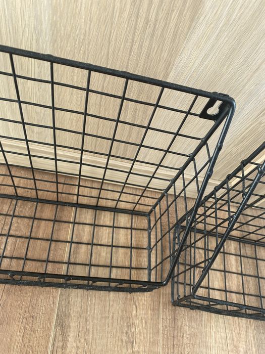 Dwie półki metalowe