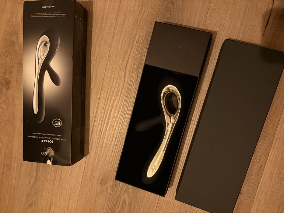 LELO SORAYA black preto novo caixa aberta