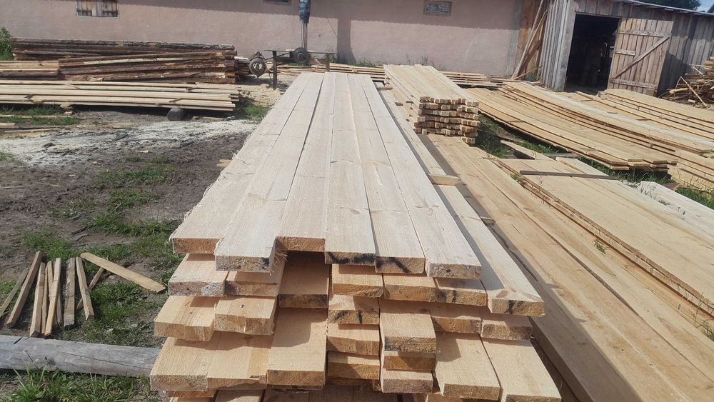 Пиломатеріали, сосна свіжепил, стропила 50*150*6000 мм
