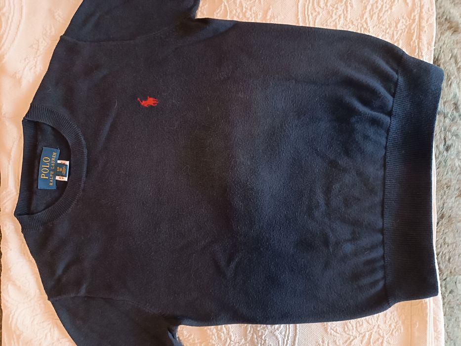 Camisola azul escura Ralph Lauren  - 8 anos