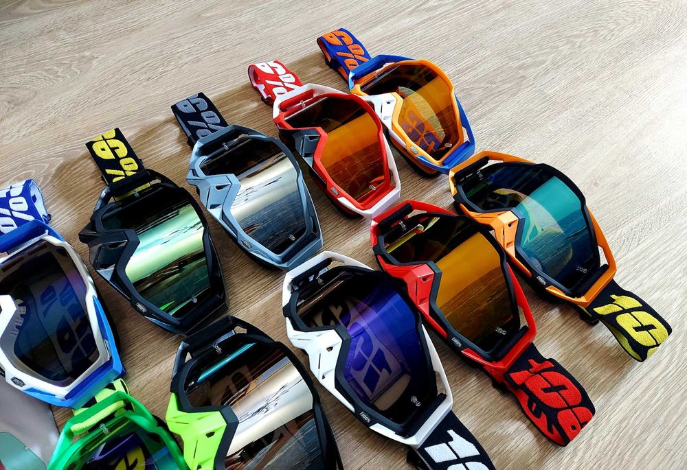 Кросові мото окуляри 106% 100% лінза + чохол кроссовые мото очки шлем