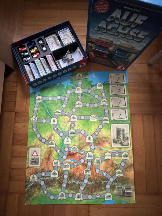 Настільна гра «Auf Achse» 1987 року