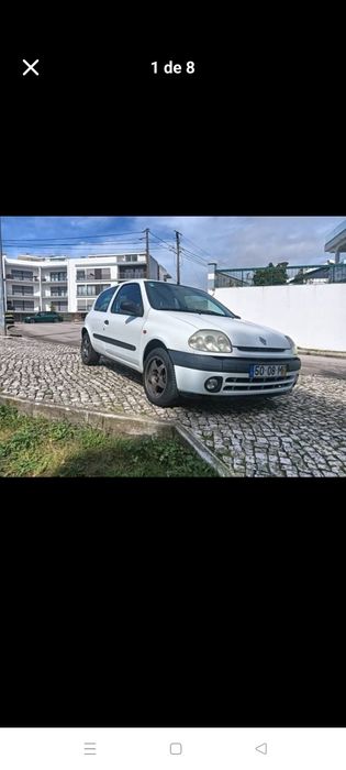 Renault Clio 1.9d junta queimada avariado