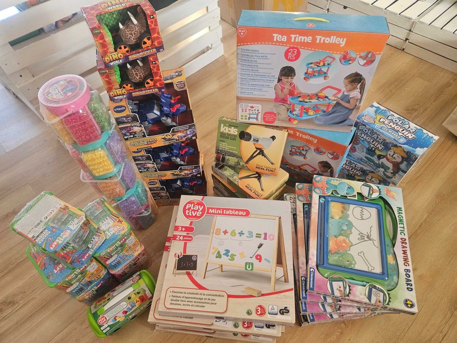 Zabawki Box Kategoria ''A'' MIX, Duży Zestaw, dla Dzieci