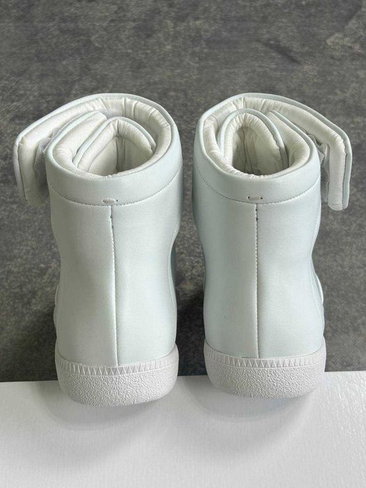 MAISON MARGIELA FUTURE WHITE HIGH кеди білі кросівки кеды белые 40