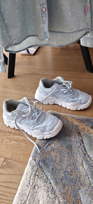Buty z bluzeczką jeansową