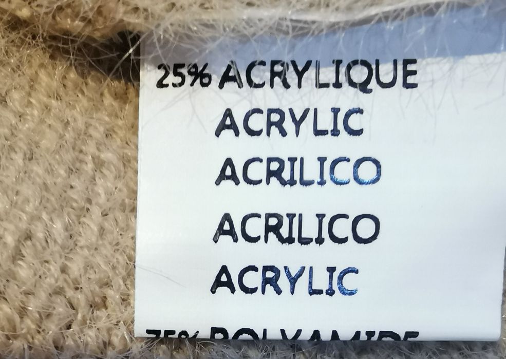 Sweterek sweter koronka alpaka Golden Days Paris