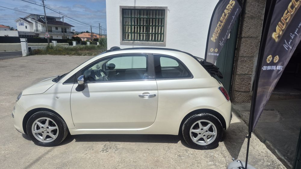 Fiat 500 cabrio ano 2012 branco pérola garantia 18 meses — photo 5