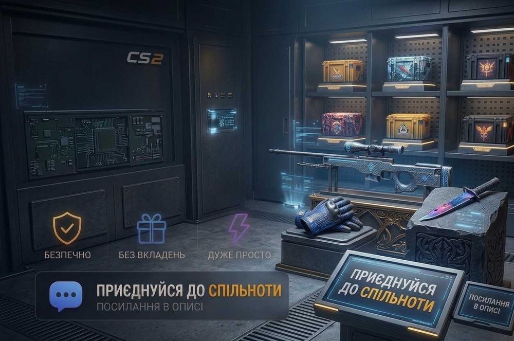 Безкоштовні скіни у грі CS-2 швидкий скін