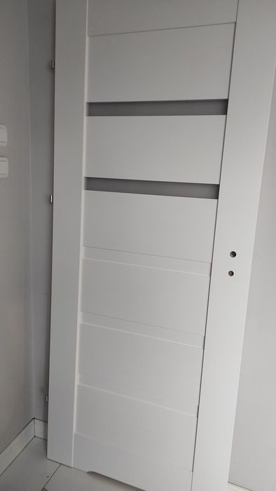 Drzwi wewnętrzne łazienkowe