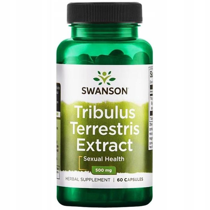 swanson tribulus terrestris extract 500mg 60 kapsułek buzdyganek libido