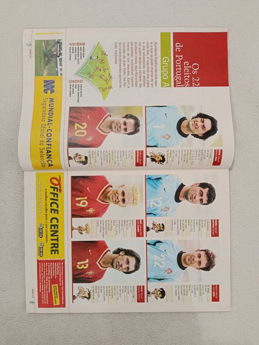 Revista A BOLA ( EURO 2000 ) Futebol