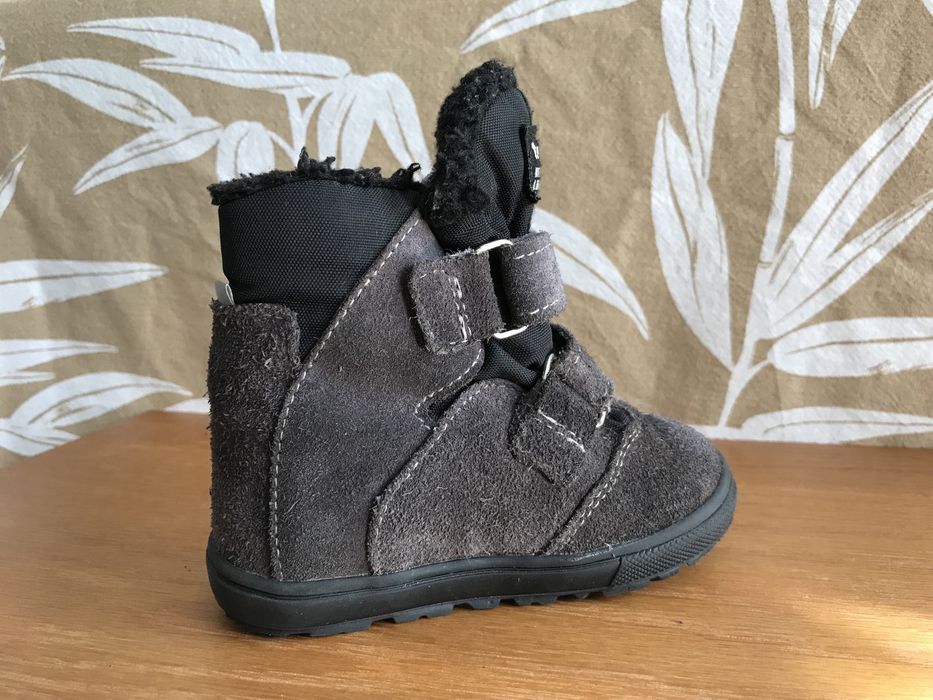 Śniegowce na rzepy Mrugała IWO Grey 22 trzewiki membrana te-por