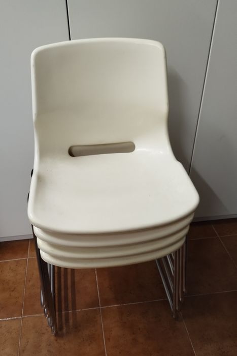 Cadeiras ergonómicas italianas vintage (anos 70)