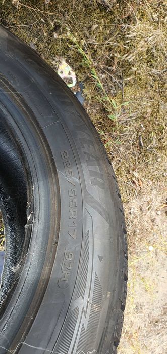 Opony 4szt Goodyear extra gripp 225/55r17 zima 23rok nowe
