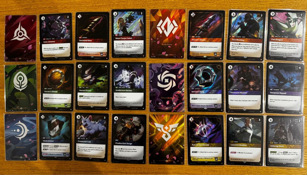 Karty Riftbound - zestaw Spiritforge Nexus Night Promos