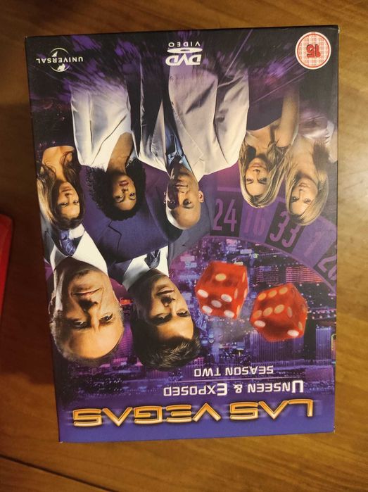 Serie Las Vegas temporada 1, 2 e 3 em formato DVD
