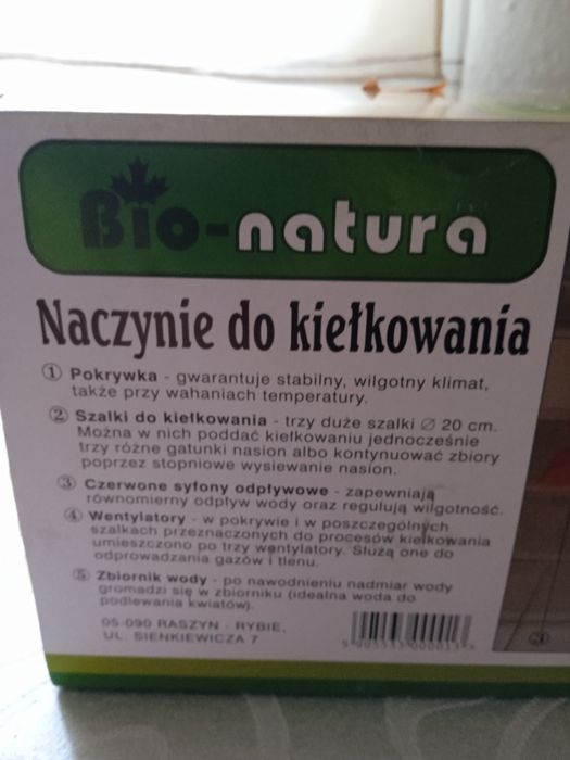 Naczynie do kiełkowania