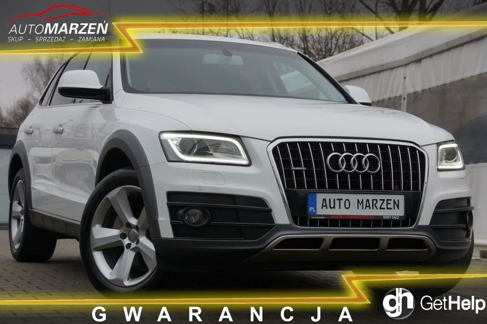 Audi Q5 Offroad 2.0 TDI CR 190 KM, 4x4, Lift, Klima, Półskóra, Hak, GWARANCJA!